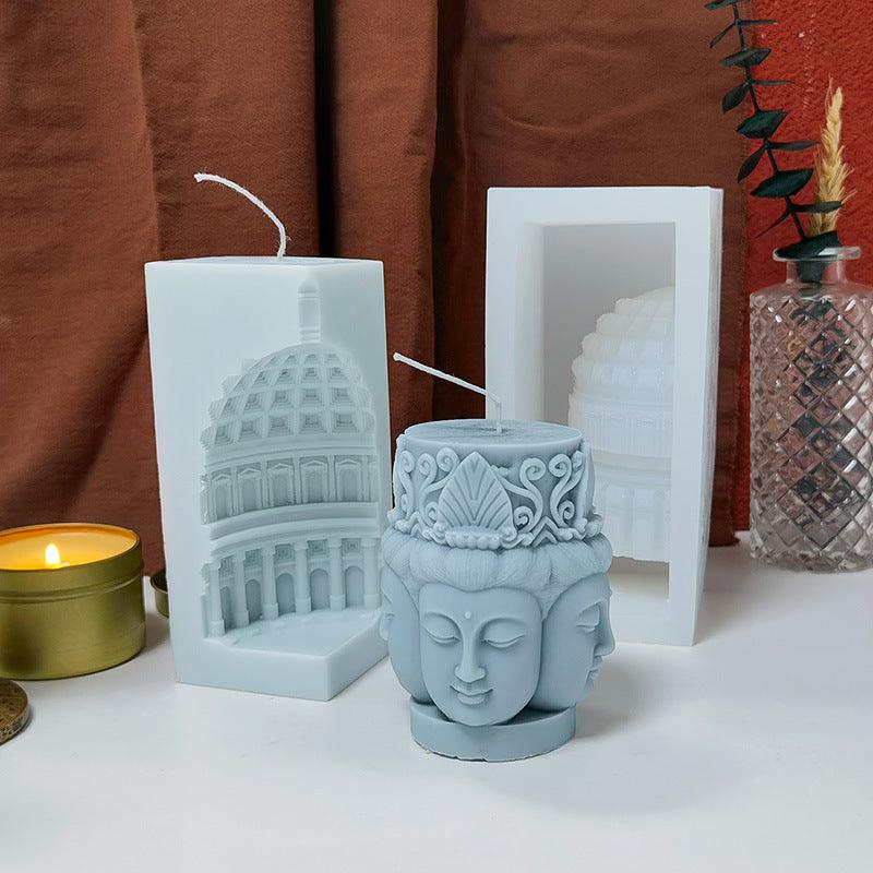 Buddha Scented Candle Silicone Mold Candles molds