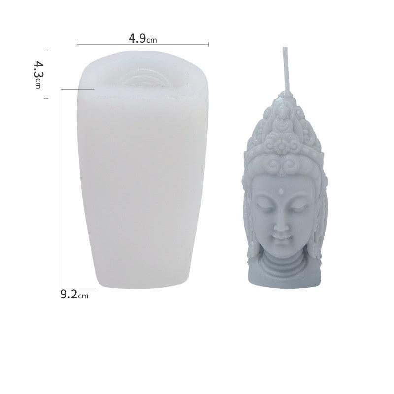 Buddha Scented Candle Silicone Mold Candles molds