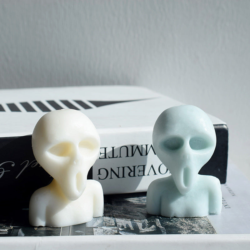 Craft Unique Alien Candles | 3D Horror Alien Candle Molds - Halloween DIY Candles molds