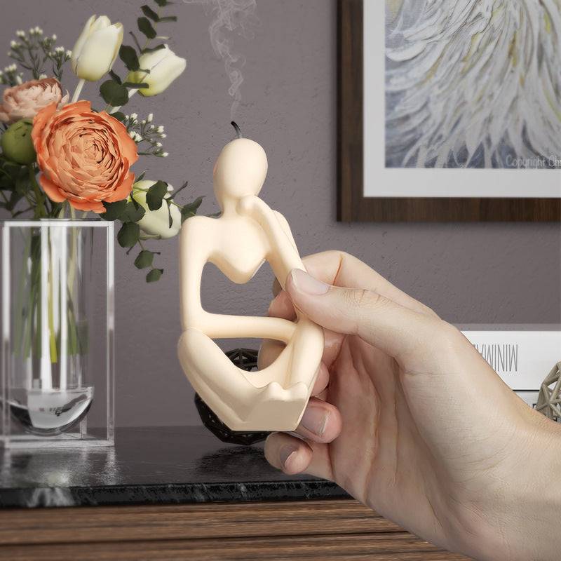 Craft Unique Portrait Candles with the Thinker Silicone Candle Mold Candles molds
