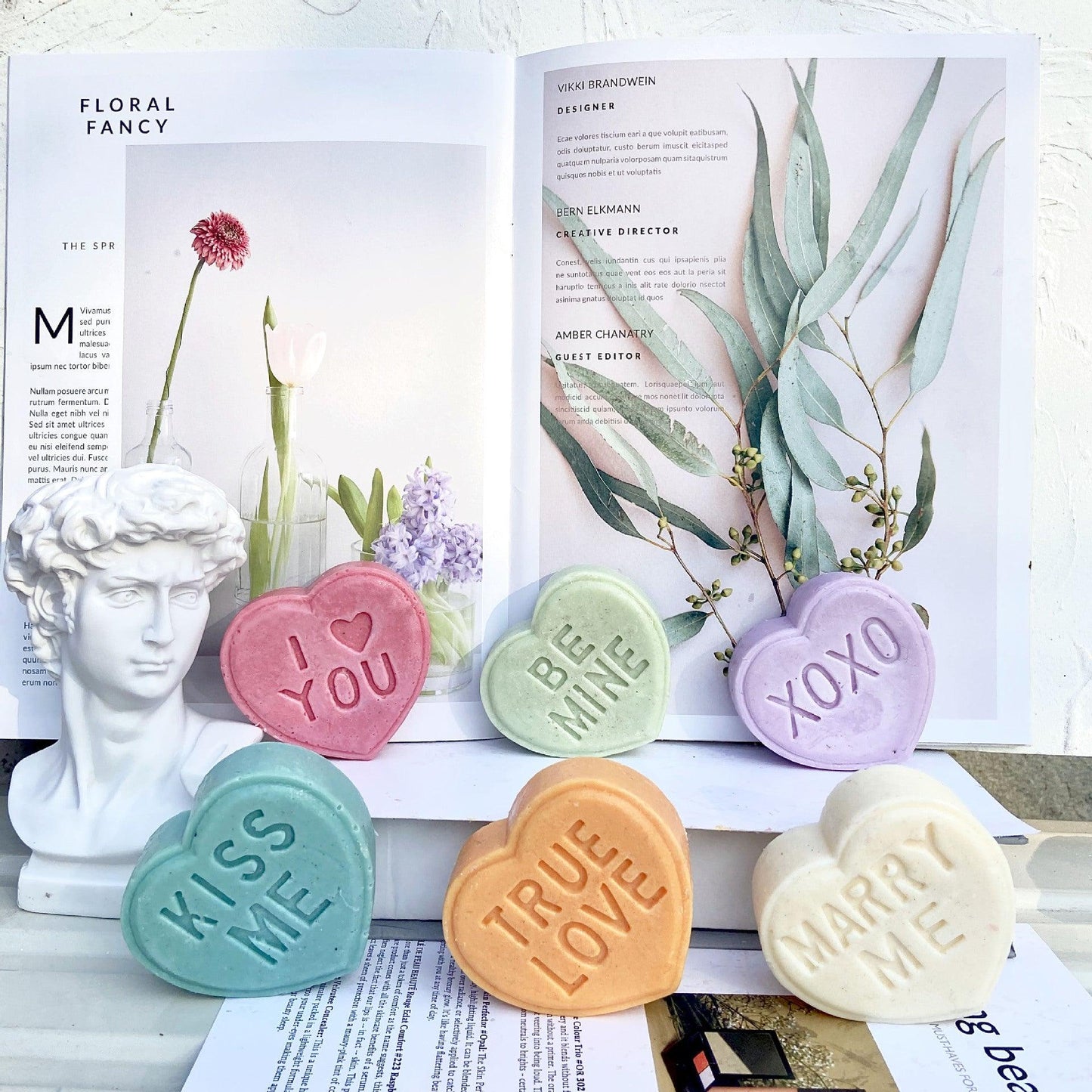 Design Custom Love-Themed Candles: DIY Valentine's Day Silicone Candle Mold Candles molds