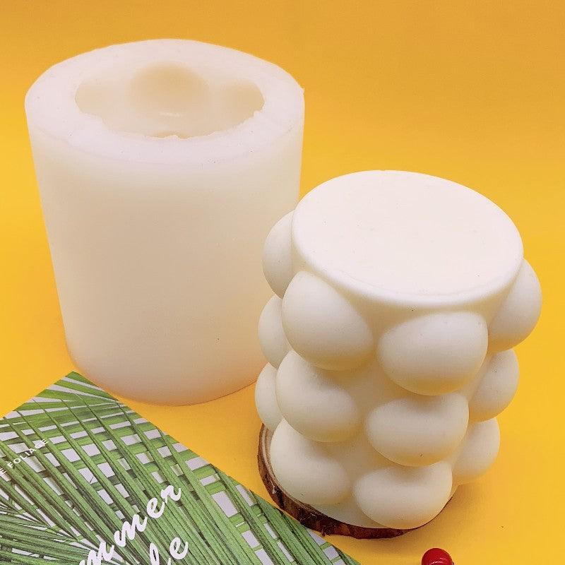 Dot Ball Column Aroma Candle Silicone Mold Candles molds