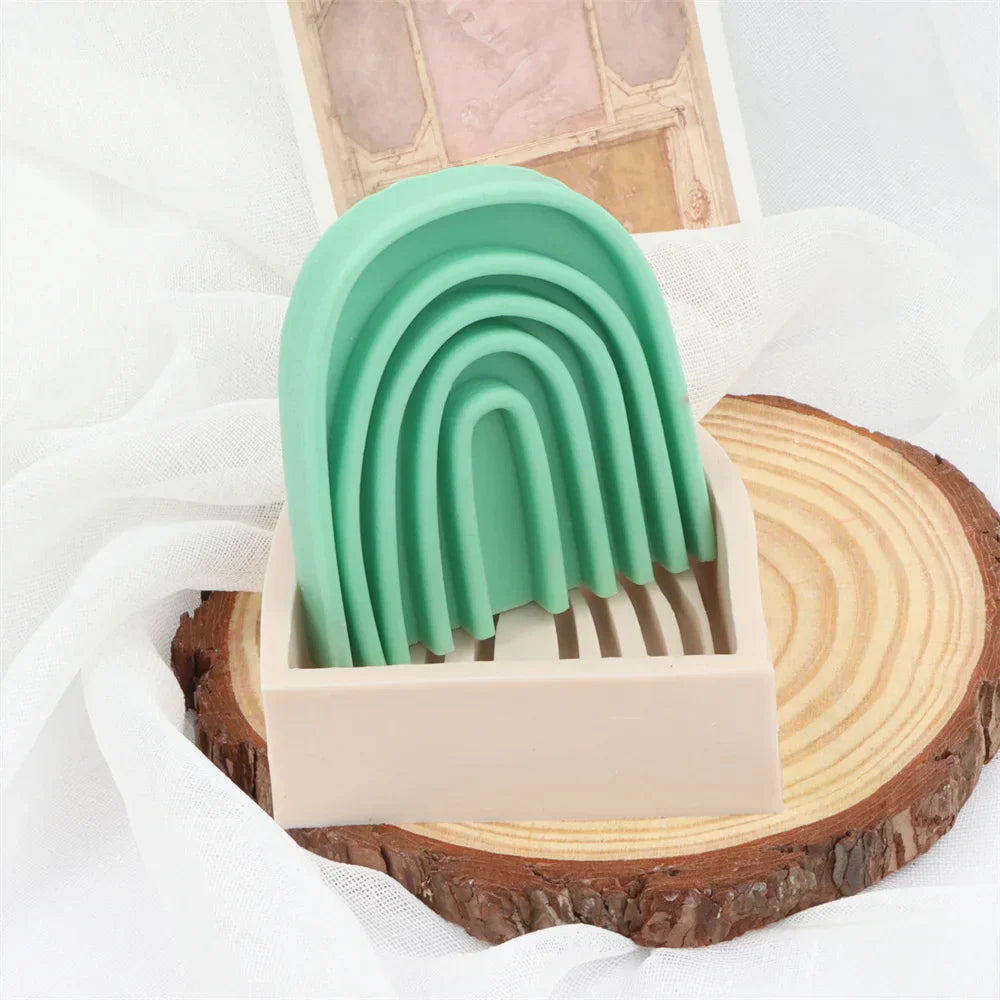 Rainbow Arch Candle Mold