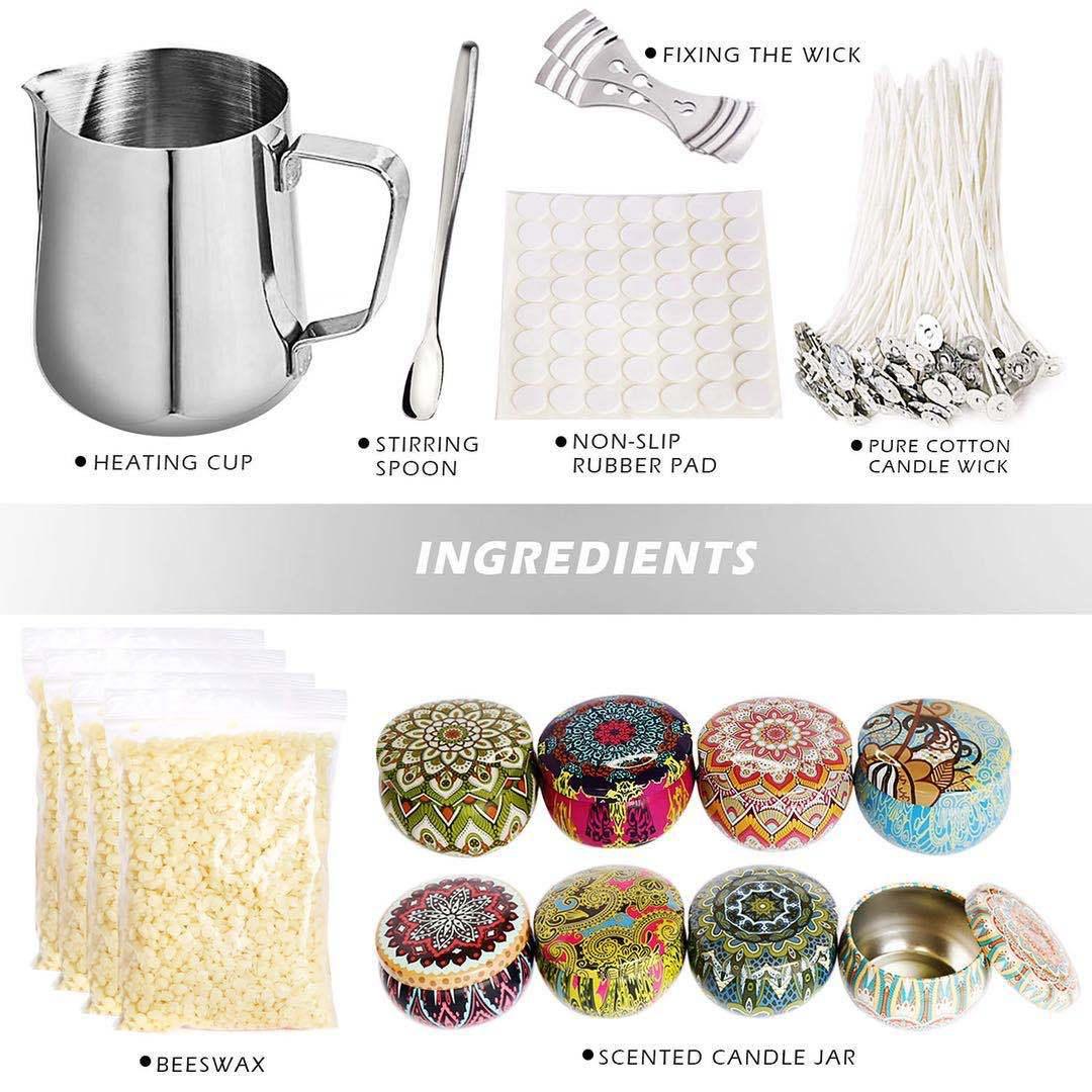Handmade Scented Candle making Kit - DIY Candle Making Kit