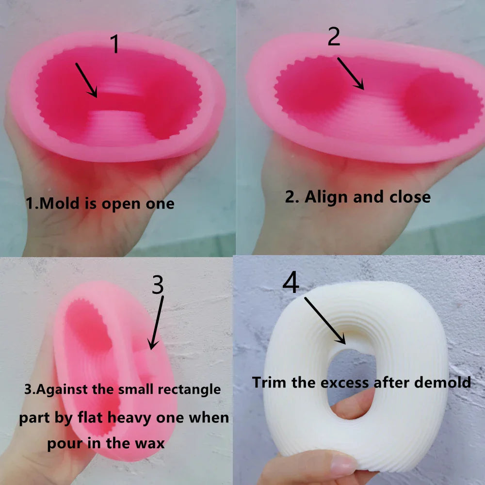 Love Letter Candle Molds Silicone