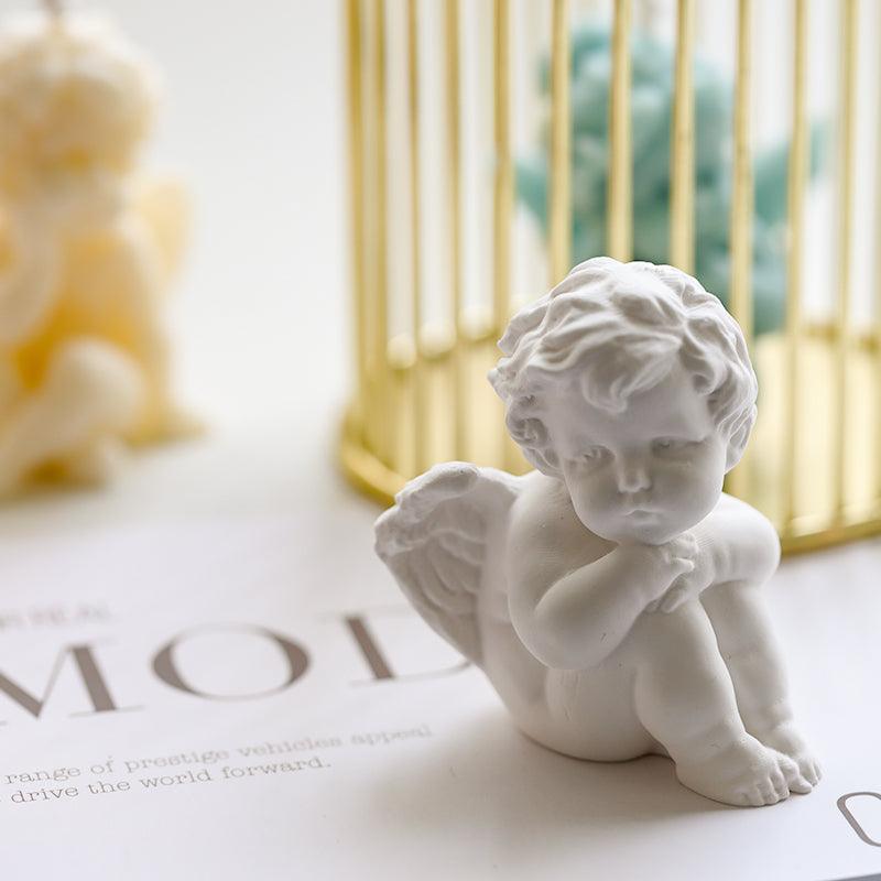 Little Angel Scented Candle Silicone Mold DIY Material Candles molds