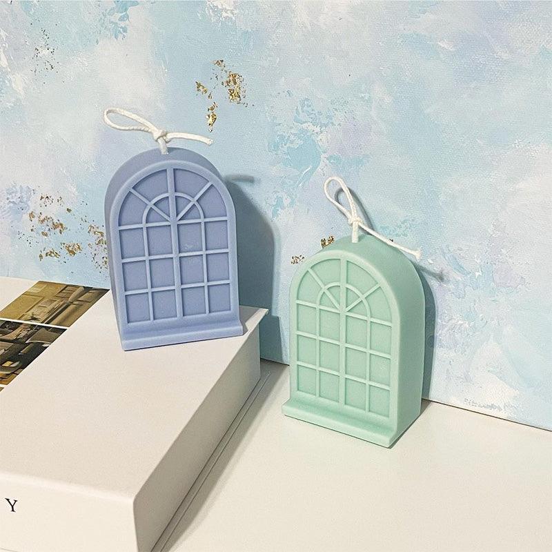 Multi-cell Window Scented Candle Mold Handmade Silicone Mold Candles molds