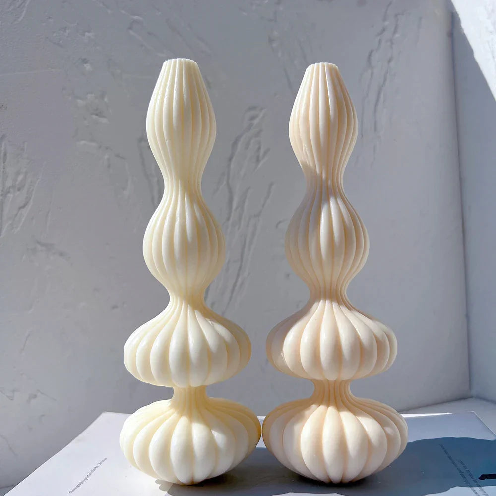 Irregular Pillar Candle Mold