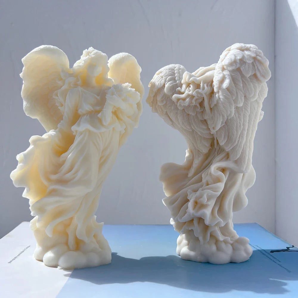 Guardian Angel & Angel of Grace Candle Mold