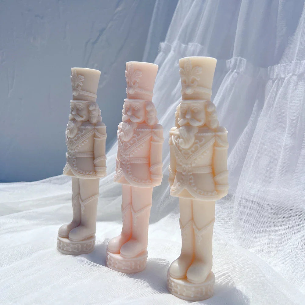 Nutcracker Silicone Candle Mold