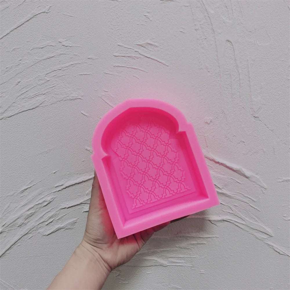 Middle Eastern Arch Design Candle Mold
