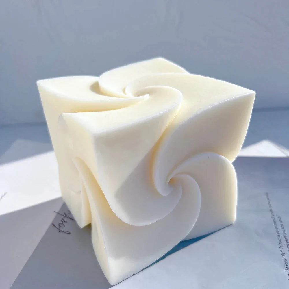 Windmill Square Cube Candles Mold