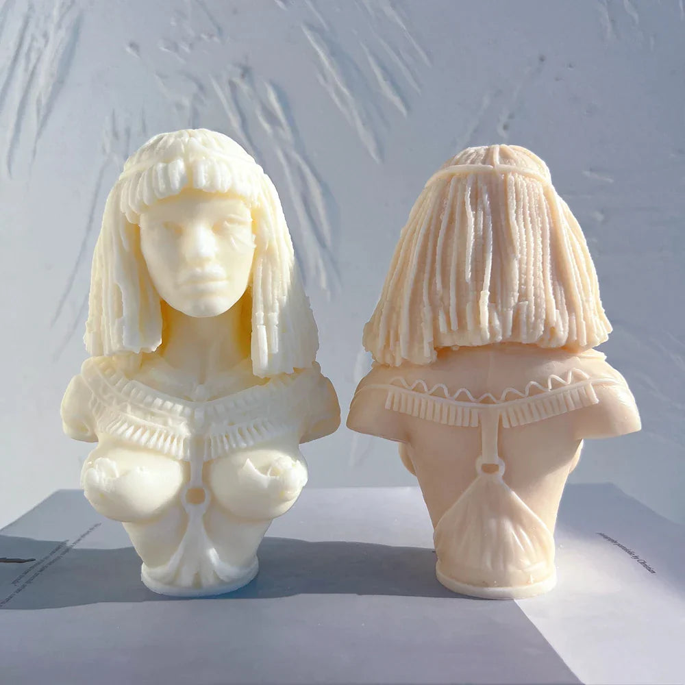 Egyptian Queen Cleopatra Candle Molds