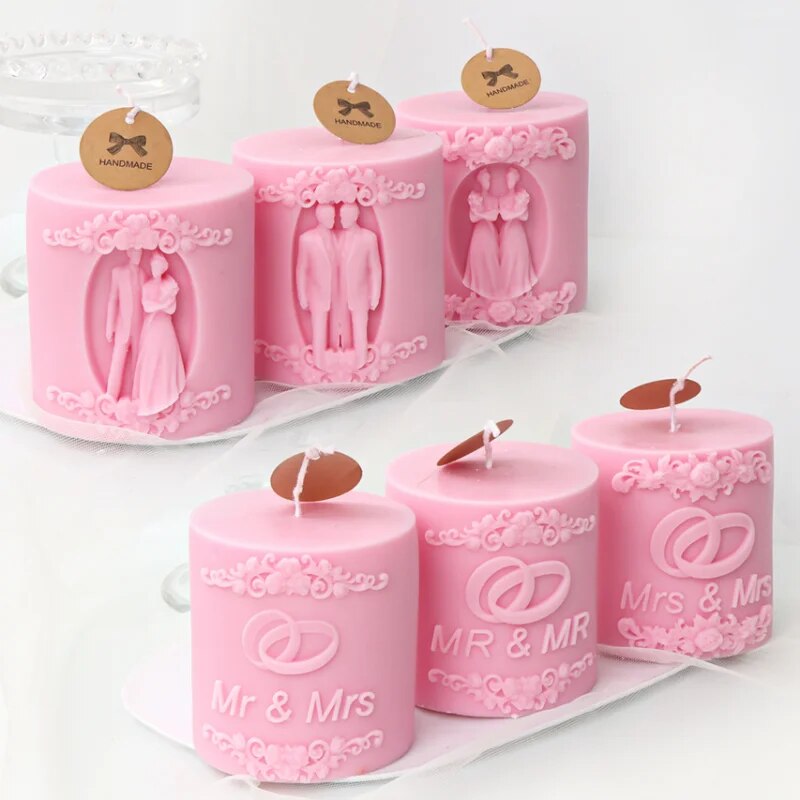 Newly-wed Candle Mold