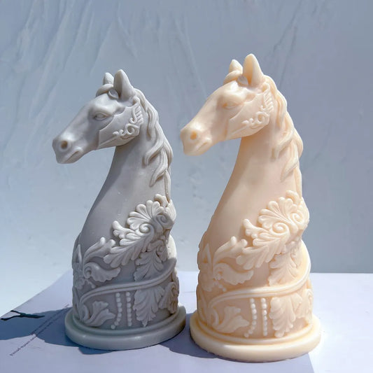 Knight Candle Silicone Mold