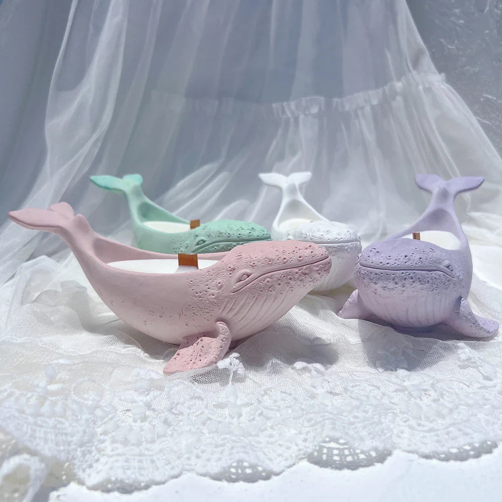 Magic Whale Candle Vessel Silicone mold