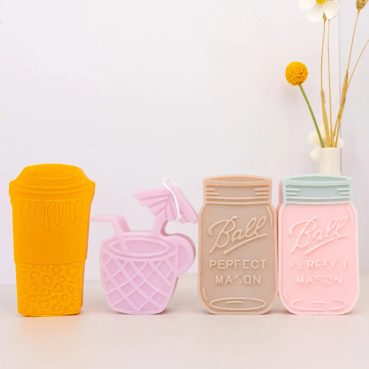 Summer Theme Silicone Candle Molds
