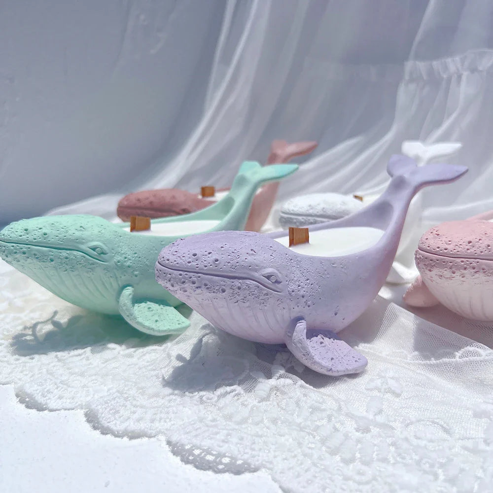 Magic Whale Candle Vessel Silicone mold