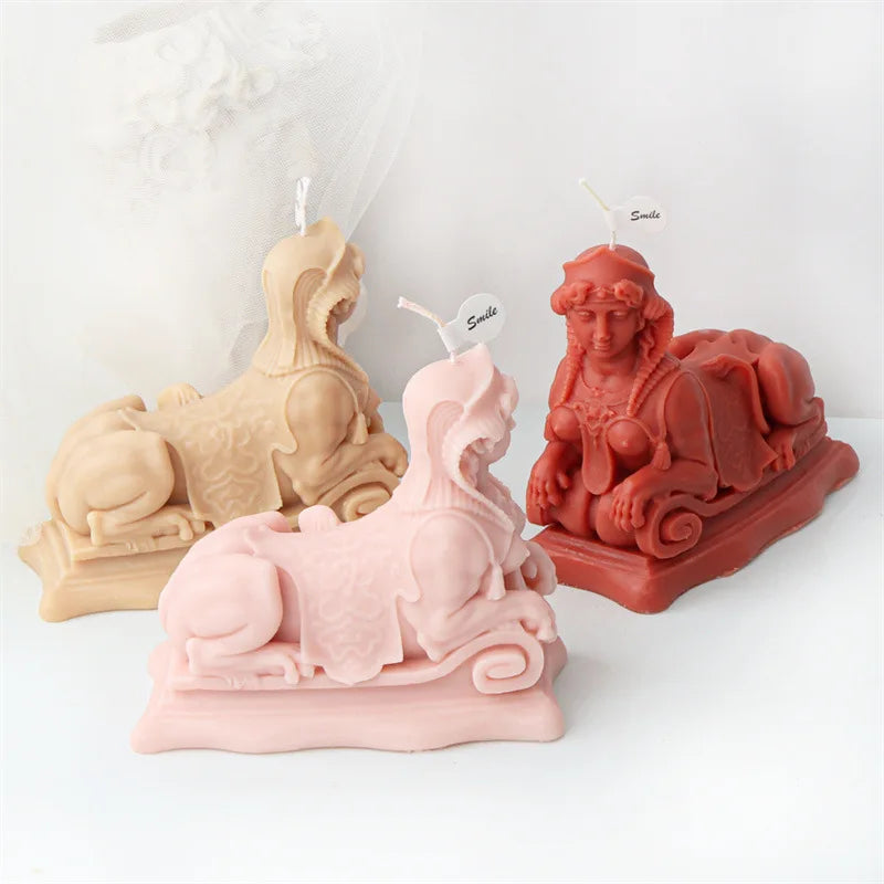 Sphinx Silicone Candle Mold