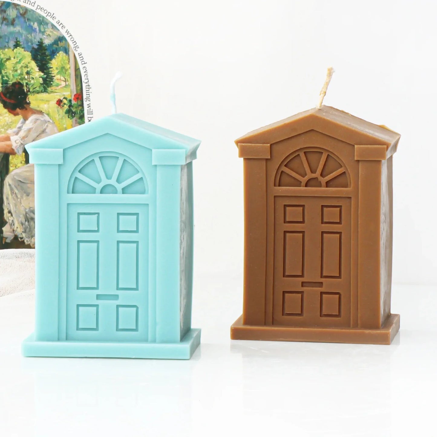 Doors And Windows Silicone Mold for Candles
