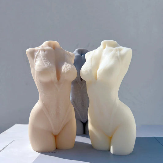 Spider bikini Female Body Candle Mold