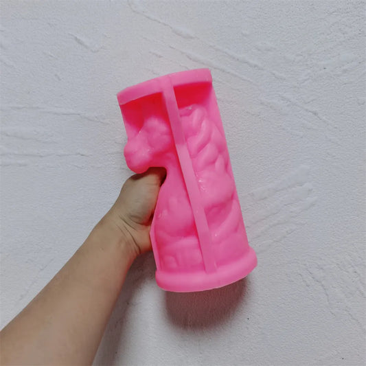 Knight Candle Silicone Mold