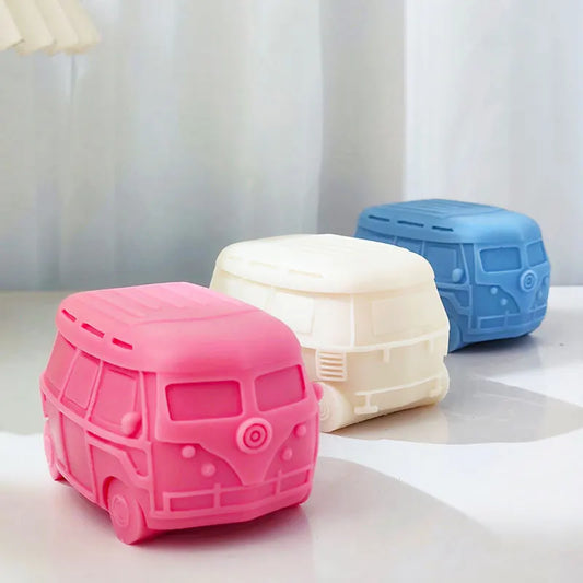 Retro Camper Van Silicone Candle Mold
