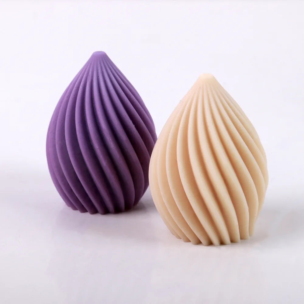 Geoetric Pear Candle Mold