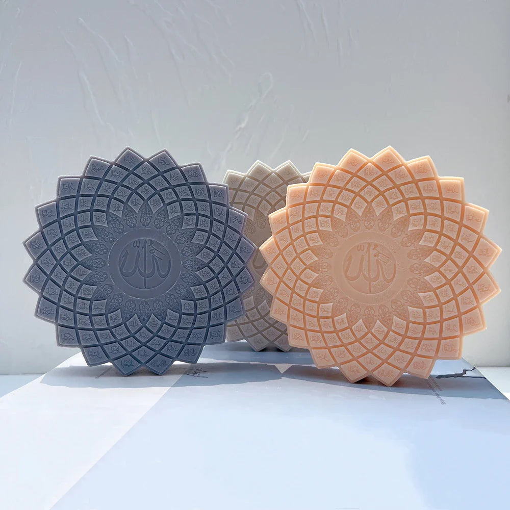 99 Names of Allah Silicone Mold