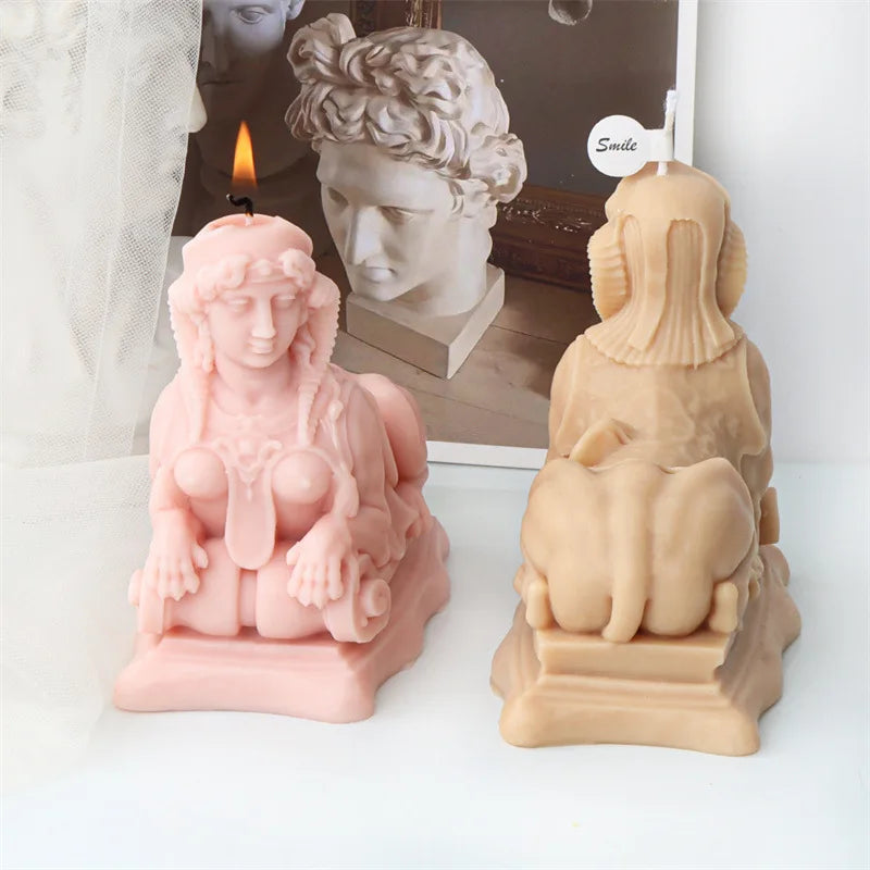Sphinx Silicone Candle Mold