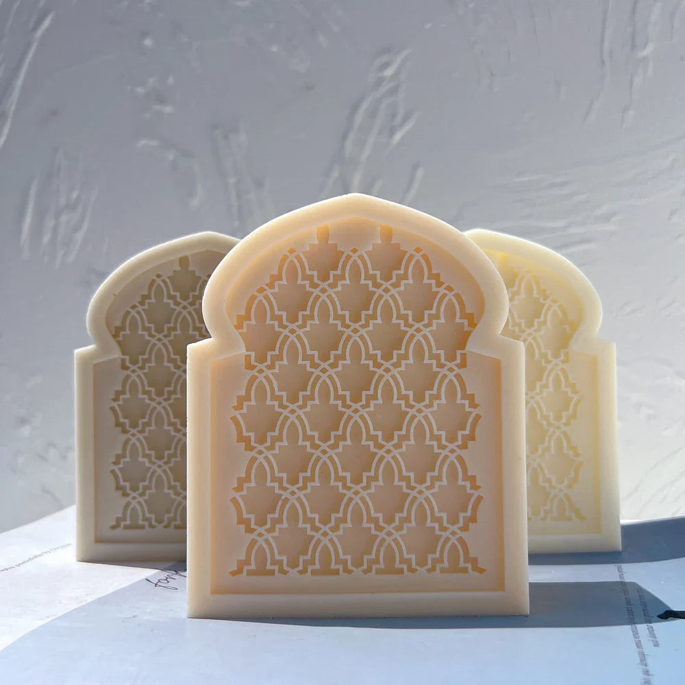 Middle Eastern Arch Design Candle Mold