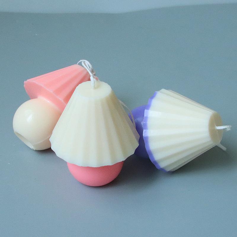 Lamp candle mold