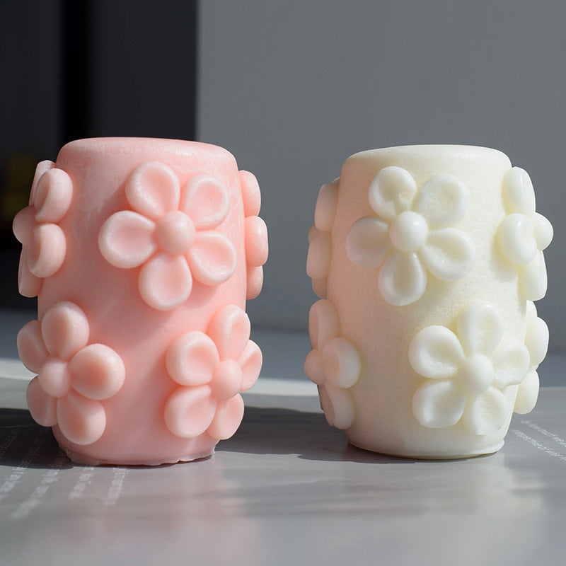 Transform Your Home with Flower Candle Mold Ornaments Candles molds