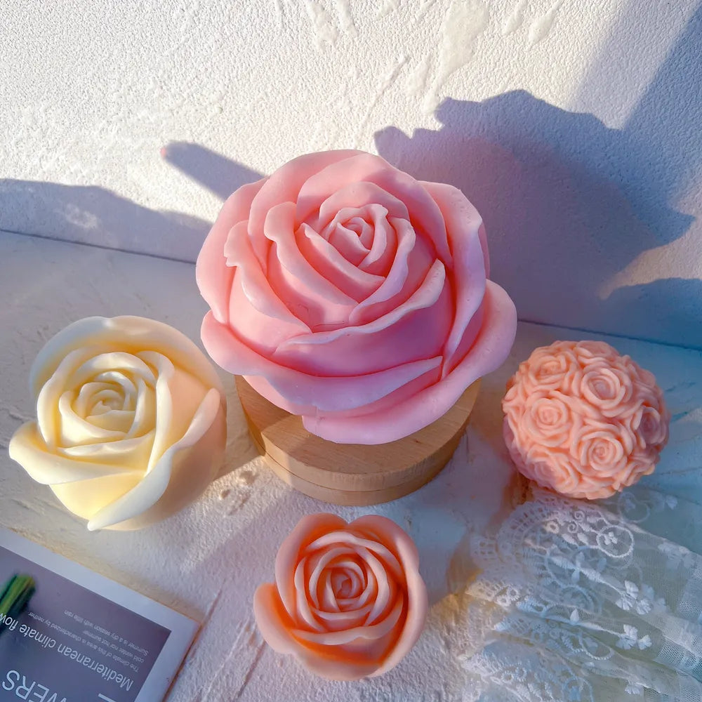 Flower Candle Molds