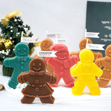 Christmas Gingerbread Man Candle Mold 