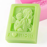 I Love Mom Candle - Baby Mother Candle Mold