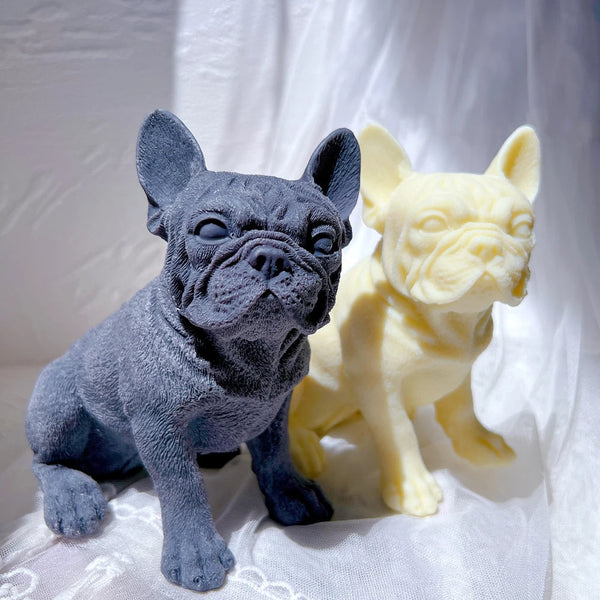 French Bulldog Candle Mold