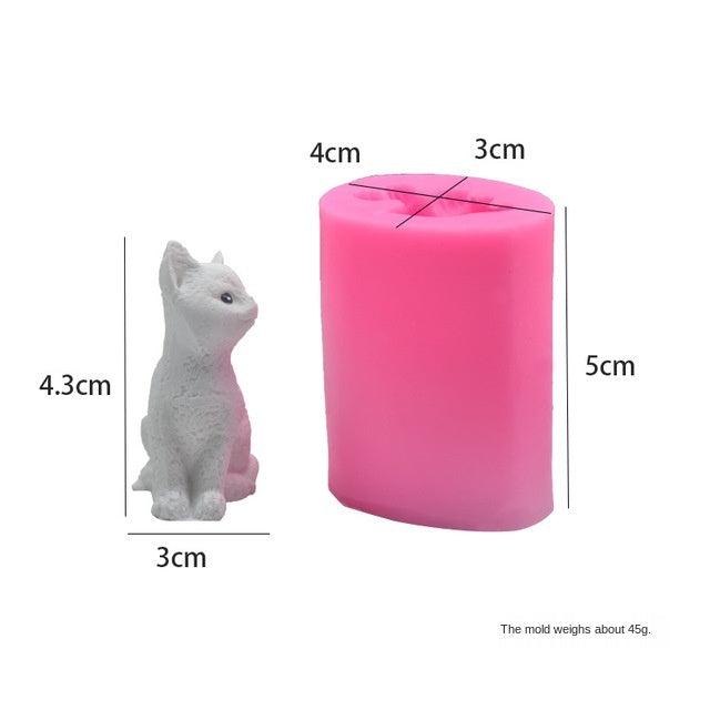 3D Owl Silicone Candle Mold for Aromatherapy DIY