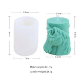 3D Animal Cylinder Silicone Candle Mold | Perfect for DIY Candle Making Candles molds