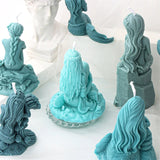 Mermaid Candle Mold