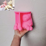 Cute Cat Shapes Candle Silicone Mold