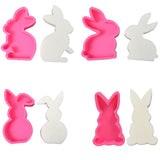 Cute Rabbit Aromatherapy Candle Silicone Mold