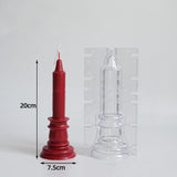 Acrylic Retro Candle Holder Shape Unique Candle Mold