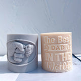 World Best Mama and Dad Candle Mold