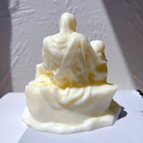 Italian Pieta Bust Candle Silicone Mold