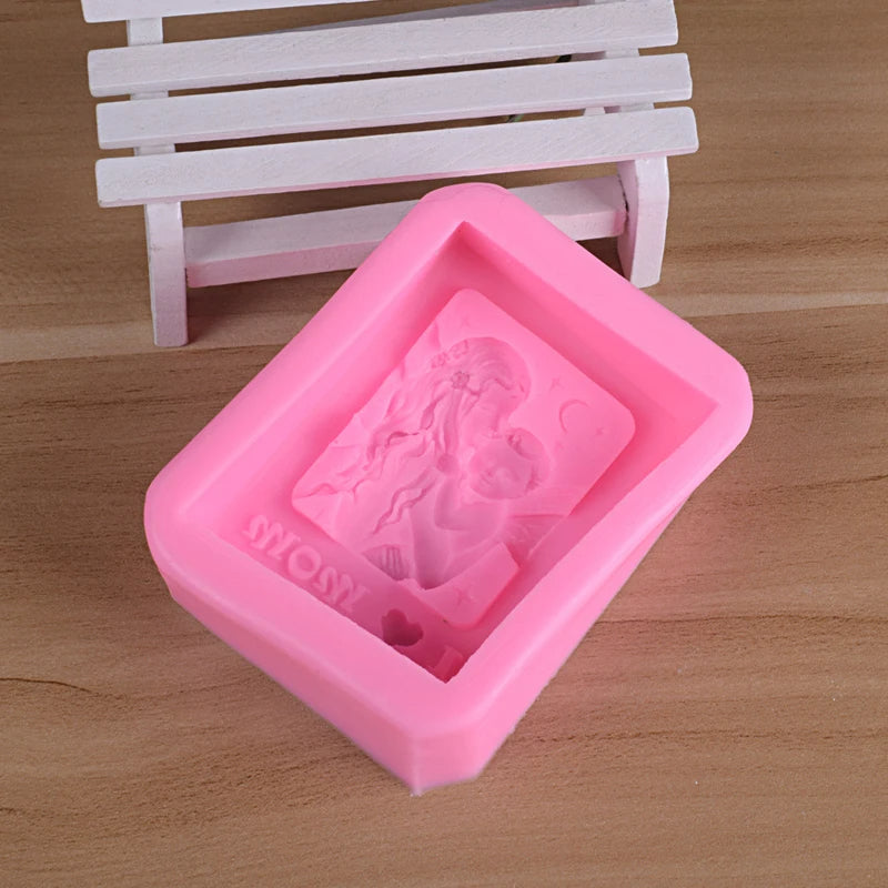 I Love Mom Candle - Baby Mother Candle Mold