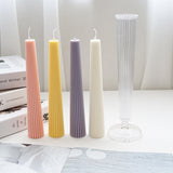 Long Pole Fine Tooth Cylindrical Candle Mold