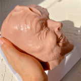 Johnny Funny Face Bust Candle Mold