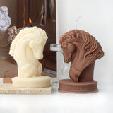 Horse Head Statue Silicone Candle Mold