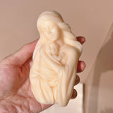 DIY Virgin Mary Statue Silicone Candle Mold